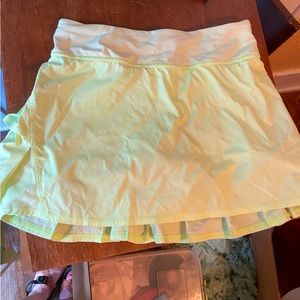 Lululemon tennis skirt.